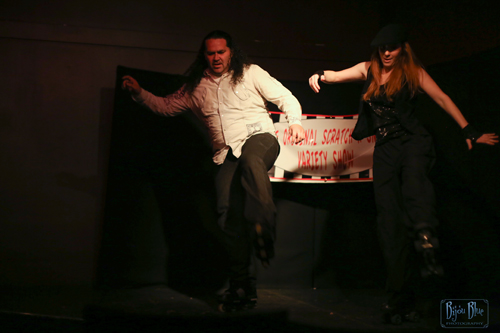 Rollout Entertainment performs at the Original Scratch-n-Sniff Variety Show in San Francisco