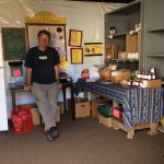 Jim at the Community Food Collective in Point Arena